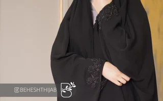 چادر دانشجويي موناليزا کره سنگدوزي گلشيد