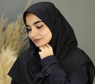 مقنعه بروجرد نخی قد 90